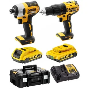 DeWALT 18 V zestaw COMBO - Zestawy elektronarzędzi - miniaturka - grafika 1