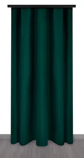 Zasłona Butelkowa Zieleń Przelotka 140X250Cm - Karnisze - miniaturka - grafika 1