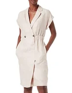 Sukienki - s.Oliver BLACK LABEL Sukienka damska na co dzień, Ciemny beżowy melanż, 42 - miniaturka - grafika 1