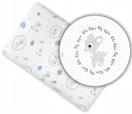 Prześcieradła dla dzieci - PRZEŚCIERADŁO BAWEŁNIANE DO DOSTAWKI 83x50 DUŻY WYBÓR! - miniaturka - grafika 1