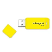 Pendrive - INTEGRAL Neon, 32 GB, USB 2.0 - miniaturka - grafika 1
