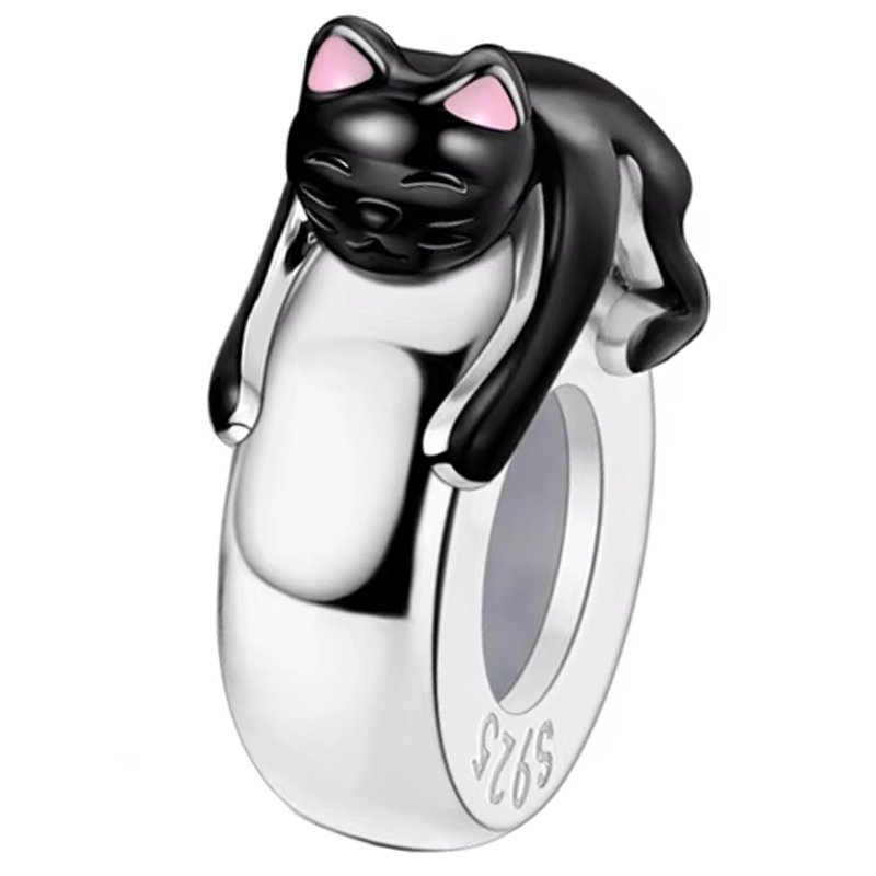 Charms do Pandora Zawieszka Charms Stoper Kotek Charmsy Trusky