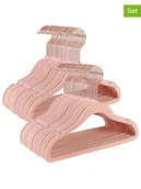 Zestawy mebli dla dzieci - Songmics Wieszaki (50 szt.) w kolorze różowozłotym na ubrania - 30 x 20,5 cm - miniaturka - grafika 1