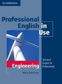 Książki do nauki języka angielskiego - Cambridge University Press Professional English in Use Engineering - Mark Ibbotson - miniaturka - grafika 1