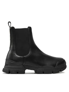 LOVE MOSCHINO Sztyblety JA15504G0LIA0000 Czarny - Botki damskie - miniaturka - grafika 1