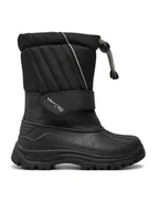 Buty dla chłopców - Vertigo Alpes Śniegowce Booster Czarny - miniaturka - grafika 1