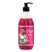 Kosmetyki kąpielowe dla dzieci - LaQ Żel pod prysznic PIES NA BABY 500 ml - miniaturka - grafika 1