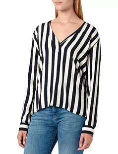 Wrangler Damska koszula w paski, kość słoniowa (Offwhite 02), L - Koszule damskie - miniaturka - grafika 1