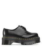 Glany damskie - Dr. Martens Glany 1461 Quad 25567001 Czarny - miniaturka - grafika 1