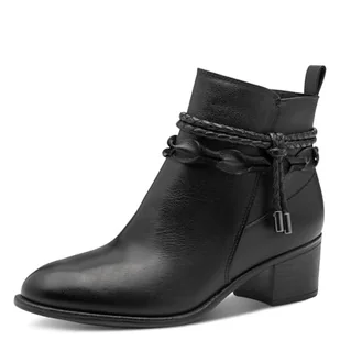 Marco Tozzi Damskie 2-25350-45 modne kozaki, czarne, 39 EU, czarny, 39 EU - Kozaki damskie - miniaturka - grafika 1