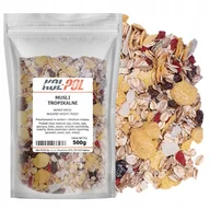 Płatki śniadaniowe i musli - MUSLI TROPIKALNE 500g Naturalne śniadanie zdrowe płatki owoce dieta Kol-Pol - miniaturka - grafika 1