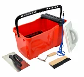 Narzędzia glazurnicze - AWTOOLS ZESTAW GLAZURNICZY Z WIADREM - miniaturka - grafika 1