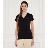 Koszulki i topy damskie - Armani Exchange T-shirt Slim Fit - miniaturka - grafika 1