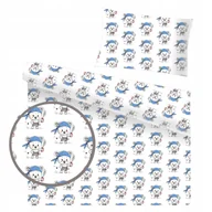 Pościel dla dzieci - Pościel bawełniana 120x180 50x60 dziecięca misie 135pir - miniaturka - grafika 1