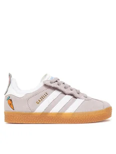 adidas Sneakersy Gazelle JQ1345 Szary - Buty dla chłopców - miniaturka - grafika 1