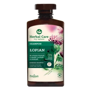 Herbal Care Szampon Łopianowy 330ml - Szampony do włosów - miniaturka - grafika 2