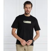 Koszulki męskie - Calvin Klein T-shirt LAYERED GEL LOGO | Regular Fit - miniaturka - grafika 1