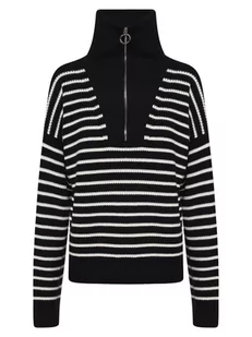 Tommy Hilfiger - Sweter damski, niebieski|wielokolorowy - Swetry damskie - miniaturka - grafika 1