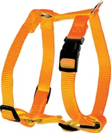 Szelki dla psów - Zolux Nylon 20mm szelki regulowane dla psa pomarańczowe - miniaturka - grafika 1