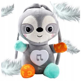 Pluszowy Interaktywny Leniwiec Muzyczna Maskotka Miś Kołysanki Lampka - Zabawki interaktywne dla dzieci Pluszowy Interaktywny Leniwiec Muzyczna Maskotka Miś Kołysanki Lampka - Zabawki interaktywne dla dzieci - miniaturka - grafika 1