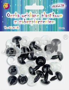 OCZKA WCISKANE PLASTIKOWE 20SZT. MT-3584 ALIGA - Prace ręczne dla dzieci - miniaturka - grafika 1