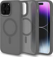 Etui i futerały do telefonów - Hello Case Etui MagSafe do Apple iPhone 13 / 14 Szare, Pancerne, Matowe SZKŁO 9H - miniaturka - grafika 1