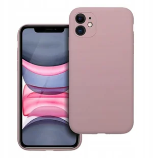 Futerał SILICONE 2mm do IPHONE 11 pudrowy róż - Etui i futerały do telefonów - miniaturka - grafika 1
