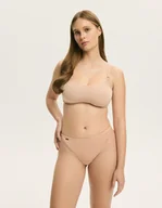 Majtki damskie - Majtki stringi Blissy Esotiq beżowy M - miniaturka - grafika 1