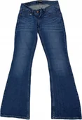 Spodnie damskie - Spodnie damskie jeansowe LEVI'S S - miniaturka - grafika 1