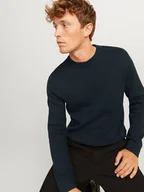Swetry męskie - Jack & Jones Sweter "Milano" w kolorze granatowym - miniaturka - grafika 1