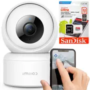 Kamery IP - Imilab Wewnętrzna Kamera monitoring domowy C20 Pro + karta pamięci SanDisk 32GB - miniaturka - grafika 1