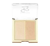Rozświetlacze do twarzy i ciała - Golden Rose - SO GLOW! - Highlighter Duo - Podwójny rozświetlacz do twarzy - 2x3,2 g - 101 STARLIGHT - miniaturka - grafika 1