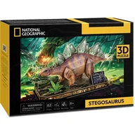 Puzzle - Puzzle 3D Stegozaur National Geographic - Cubic Fun - miniaturka - grafika 1