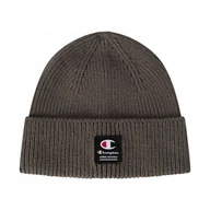 Czapki damskie - Czapka Champion Beanie Cap szara 806069 KK022 - miniaturka - grafika 1