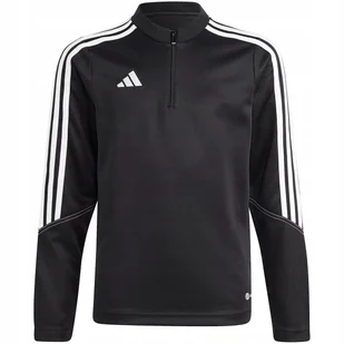 Bluza dla dzieci adidas Tiro 23 Club Training Top czarna HS3618 128cm - Bluzy damskie - miniaturka - grafika 1