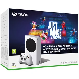 Microsoft Xbox Series S 512GB Biały + Just Dance 2023 - Konsole Xbox - miniaturka - grafika 1