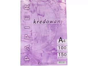 KRESKA Papier Kredowy A4 150G/1 Szt, - Papier do drukarek - miniaturka - grafika 1
