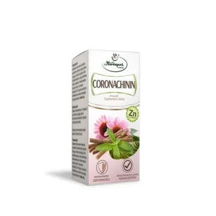 HERBAPOL KRAKÓW HERBAPOL Coronachinin, 30kaps. - Suplementy naturalne - miniaturka - grafika 1
