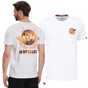 Odzież taktyczna i umundurowanie - Alpha Industries Koszulka NASA Davinci T 136508 09 - Biała - miniaturka - grafika 1