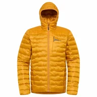 Kurtki męskie - Męska kurtka puchowa Jack Wolfskin PASSAMANI DOWN HOODY M safflower - M - miniaturka - grafika 1