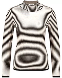 Gerry Weber Sweter damski, Brązowy/ecru/biały kółko, 40 - Swetry damskie - miniaturka - grafika 1
