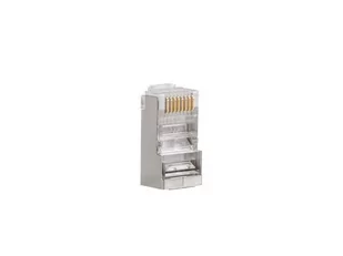 Lanberg Wtyk sieciowy RJ45 przelotowy Lanberg kat. 5e FTP - 20szt. IMP-16359 - Podzespoły elektroniczne - miniaturka - grafika 1