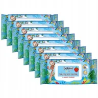 Chusteczki nawilżane - Bobini Nawilżany papier toaletowy dla dzieci 8x50 szt. - miniaturka - grafika 1