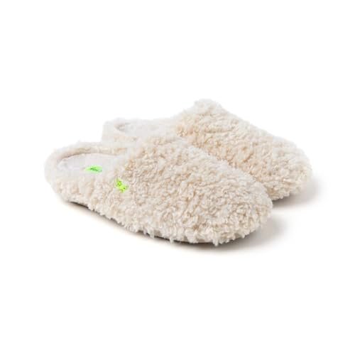 HOT POTATOES EDMORE, Kapcie damskie, Off-White, 36 EU, kość słoniowa, 36 EU