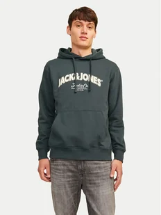 Jack&Jones Bluza Bronx 12262919 Zielony Regular Fit - Bluzy męskie - miniaturka - grafika 1