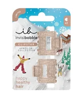 Ozdoby do włosów - Invisibobble CLIPSTAR S Apres Ski Shimmer 2Pc Klamry do włosów 1 szt. - miniaturka - grafika 1