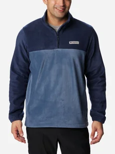 Bluza męska nierozpinana streetwear Columbia Steens Mountain Half Zip 1620191470 L Granatowa (195979550028) - Bluzy męskie - miniaturka - grafika 1