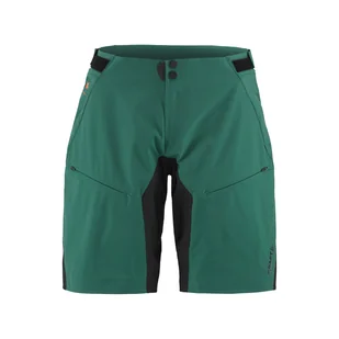 Damskie Spodenki CRAFT ADV OFFROAD XT SHORTS W PAD W 1914566-643000 – Zielony - Spodenki damskie - miniaturka - grafika 1