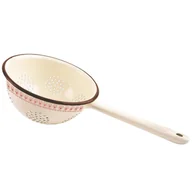 Sitka - Cedzak emaliowany retro TONCA 18 cm 124456 - miniaturka - grafika 1