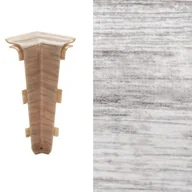 Listwy przypodłogowe - Arbiton Narożnik wewnętrzny do listwy INDO (1 sztuka) dąb filadelfia - miniaturka - grafika 1